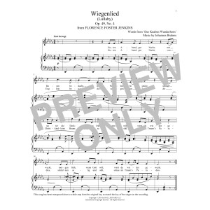 Wiegenlied (Lullaby)